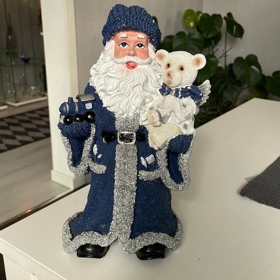 Jultomte med björn