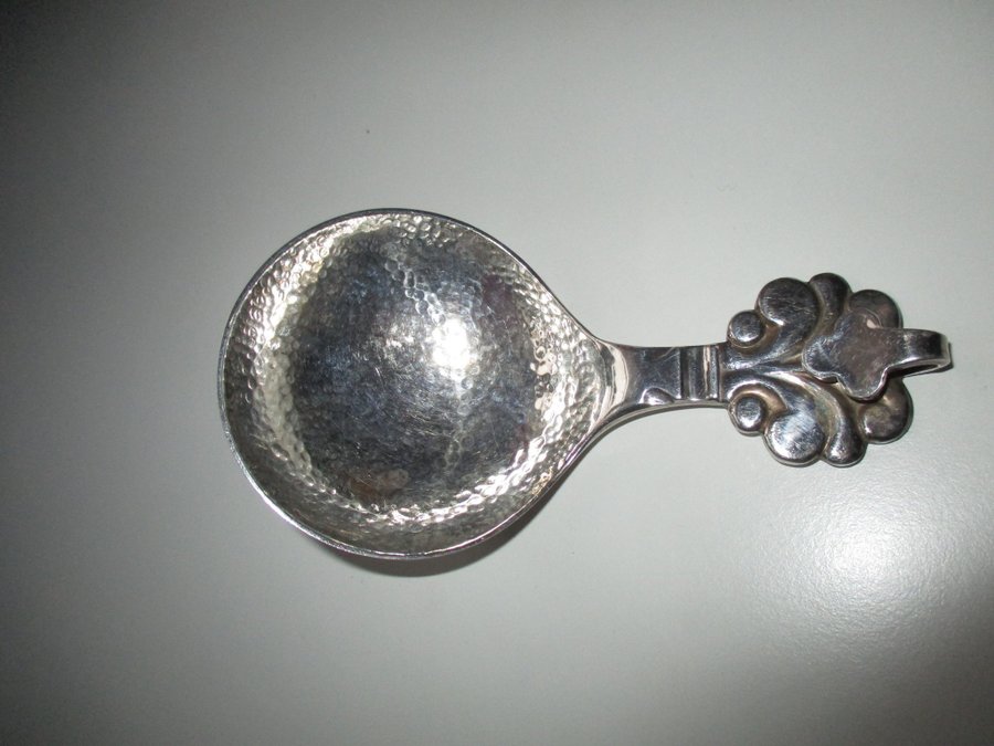 Måttskopa av nysilver Made in Sweden Vintage