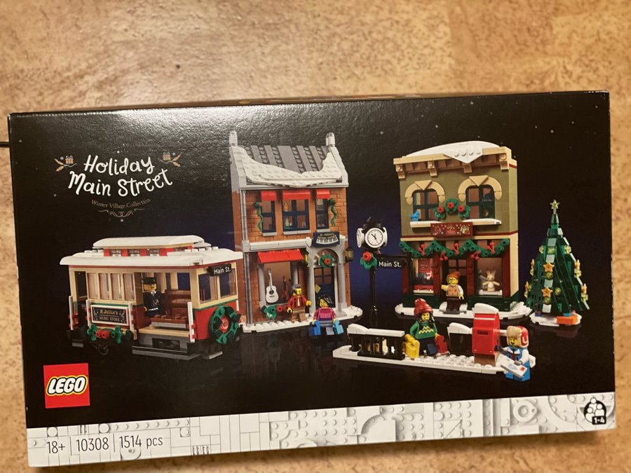 Lego 10308 Holliday main street oöppnat