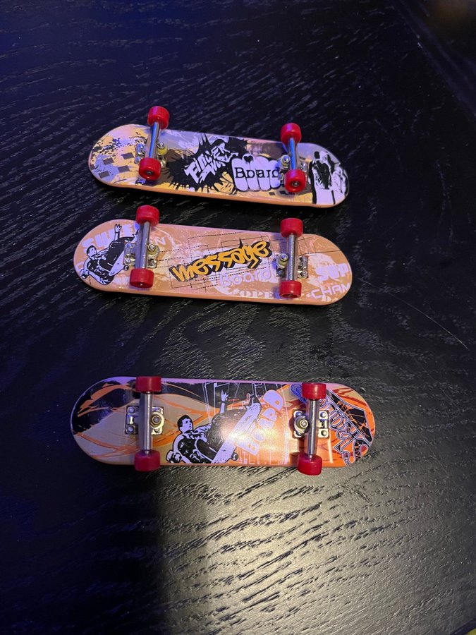 3 st fingerboards - lågt utropspris !