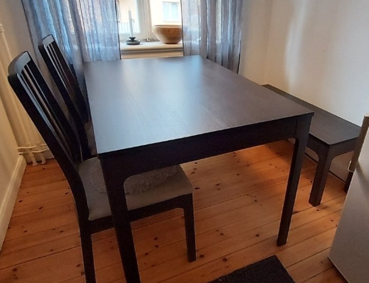 IKEA EKEDALEN utdragbart bord