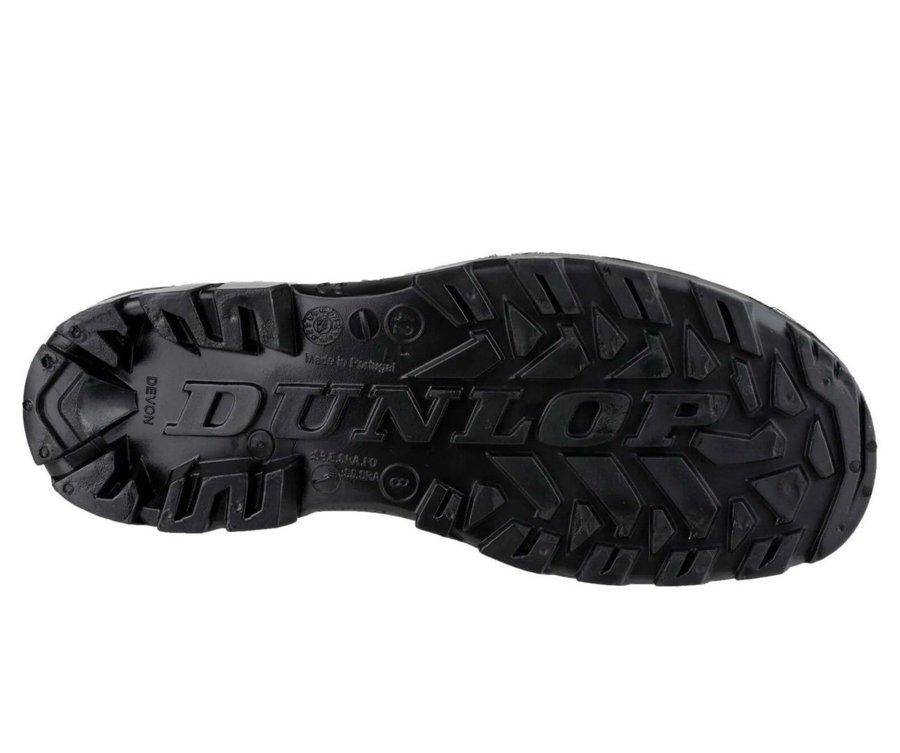 Dunlop Devon Full Safety Stövlar Svart Storlek 41