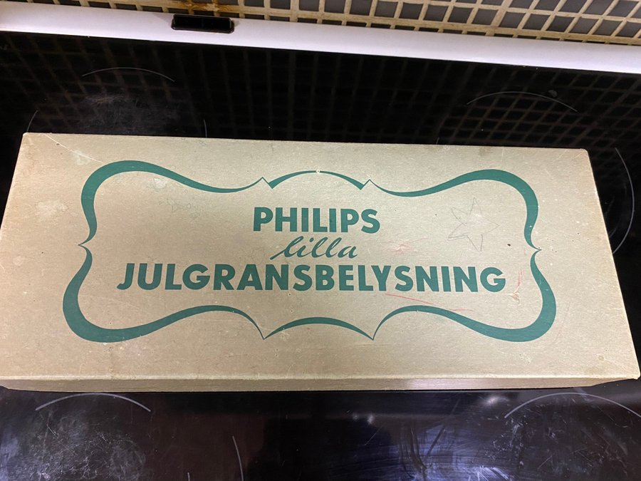 Philips Julgransbelysning 210-230 Volt Typ PH 5222 10.st Ljus