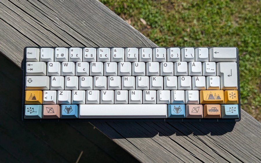 EnjoyPBT Scandi (med Novelty Accents-, NorDelc-, Numpad- och Spacebar-kits)