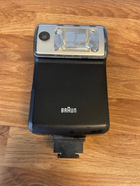 fotoblixt från BRAUN vintage