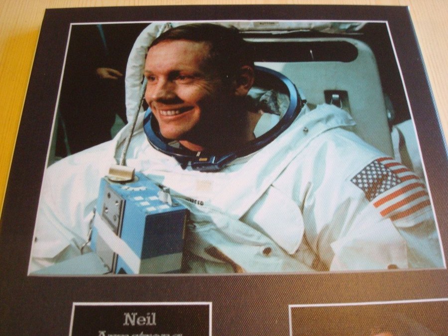 Neil Armstrong Apollo 11 Limited Edition canvastavla