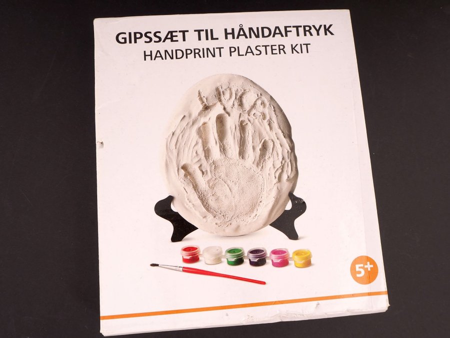 Handavtryck gips. Från 5 år