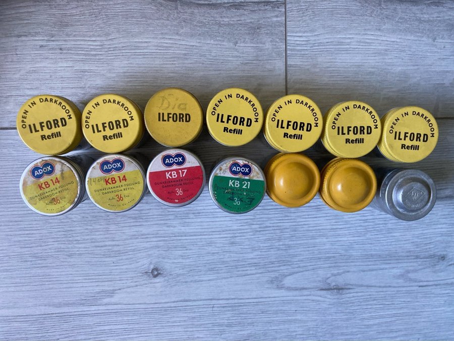 1940-50’s ILFORD, ADOX refill case