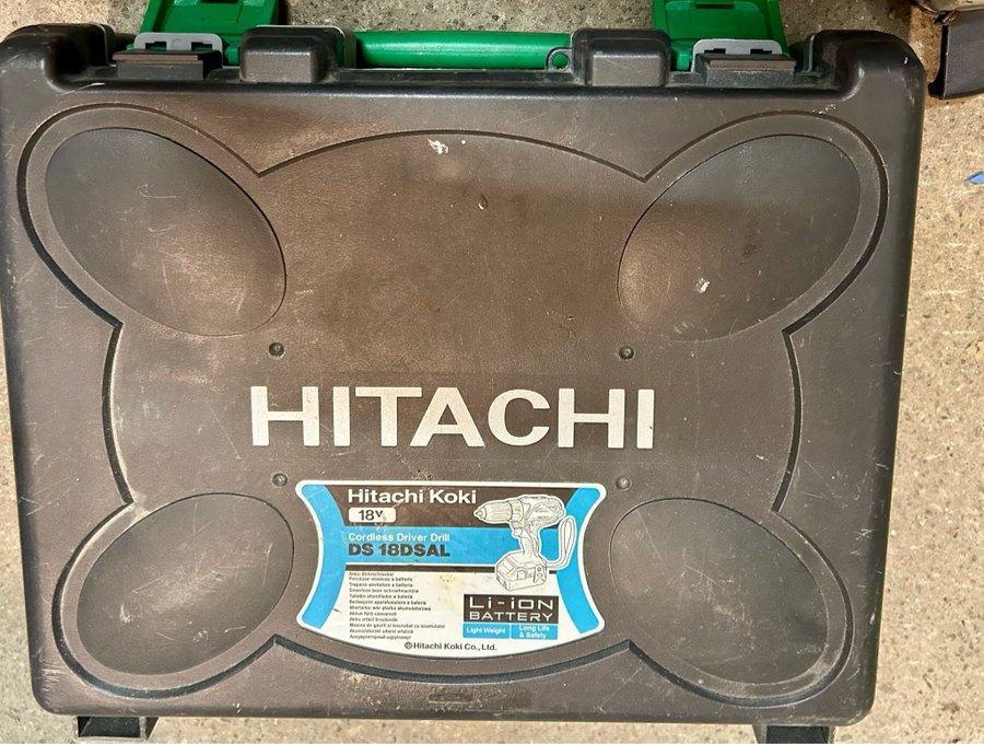 Hitachi Koki DS 18DJL 18V Borr skruvdragare