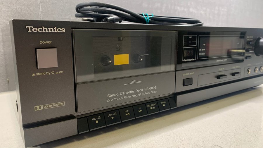 Technics RS-B106 Kassettdäck, Kassettbandspelare, Fungerande