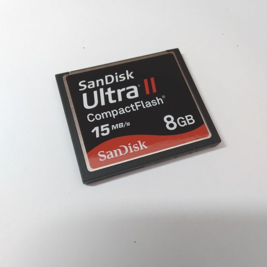 Sandisk Ultra II CompactFlash 8GB 15MB/s