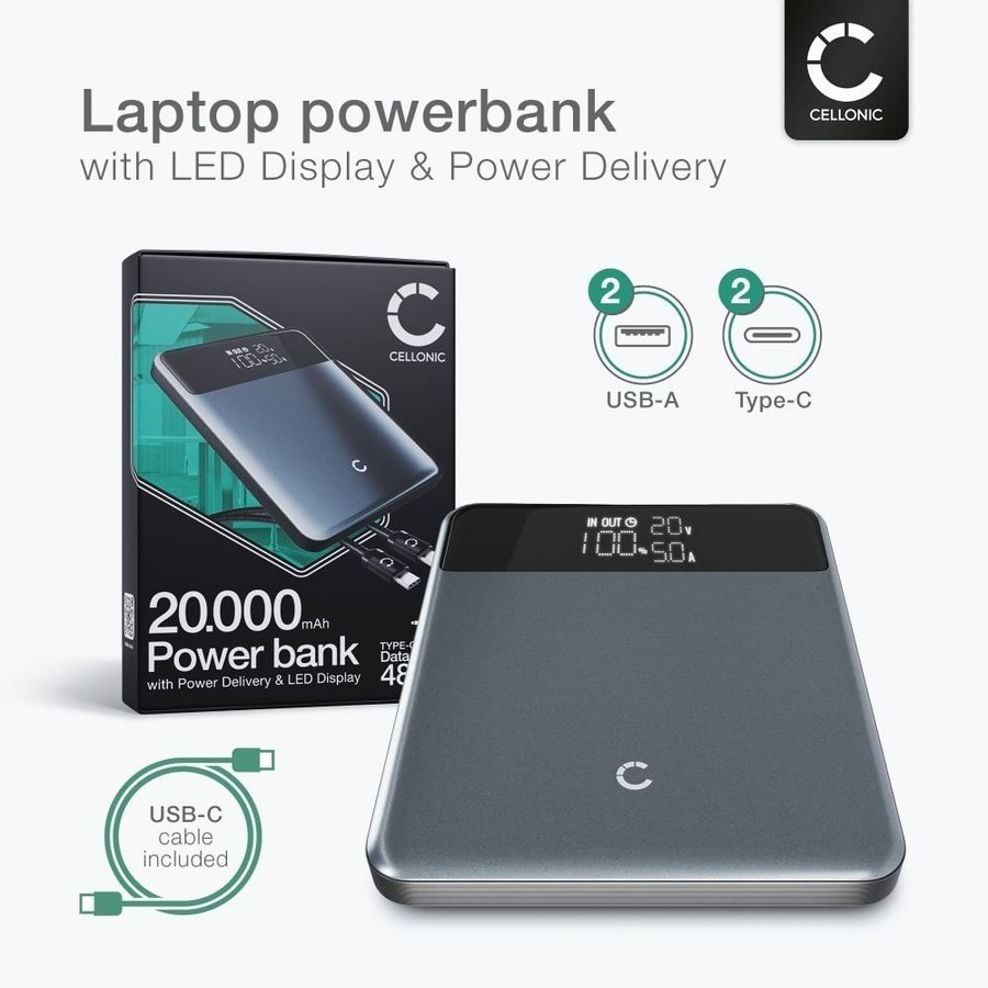 Powerbank 100w -Oanvänd- (Laddar dator)