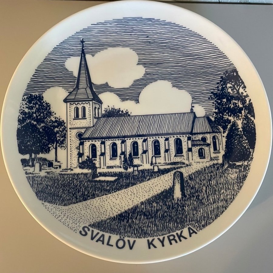 Svalöv Kyrka Minnestallrik