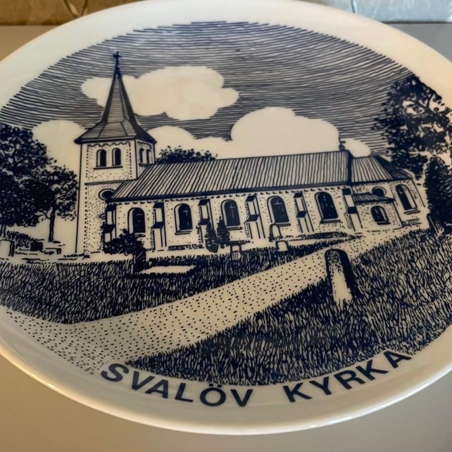 Svalöv Kyrka Minnestallrik