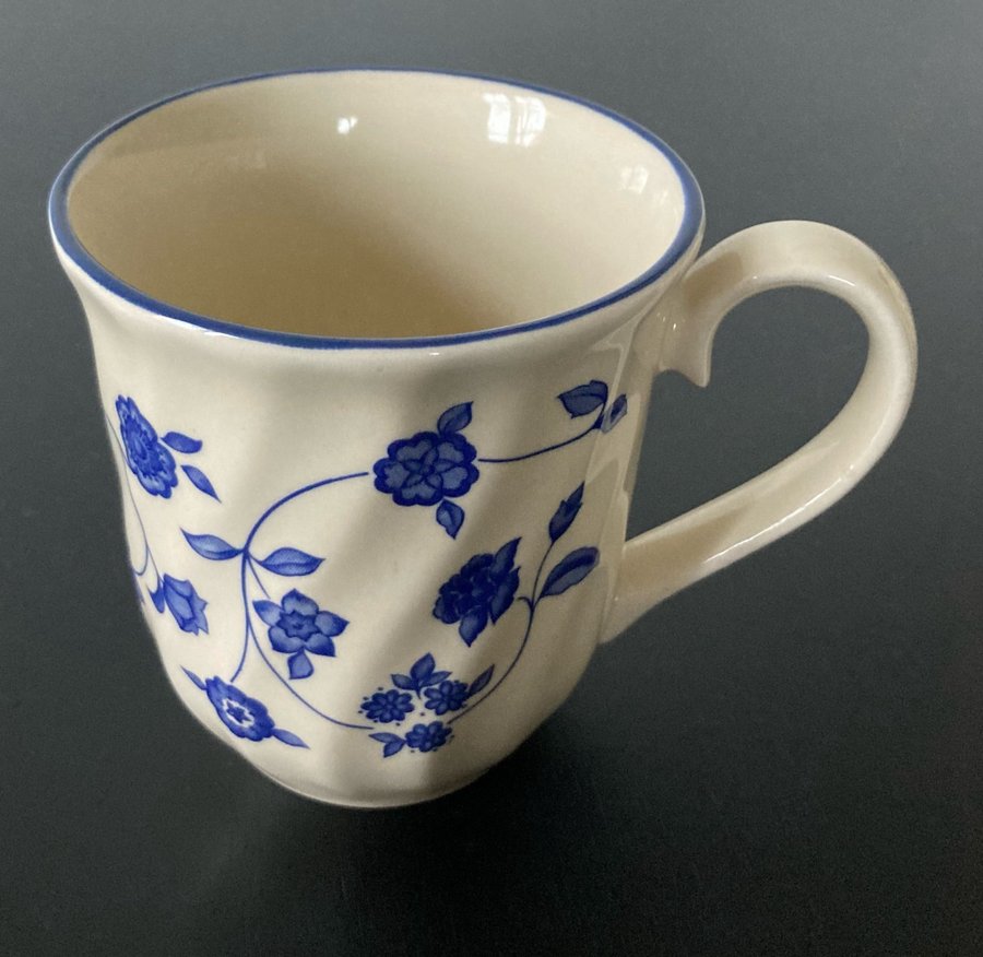 7st muggar, Oakwood Blue, Staffordshire Tableware, England