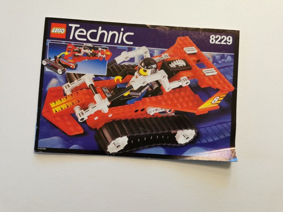 Lego - beskrivning - manual - technic - 8229