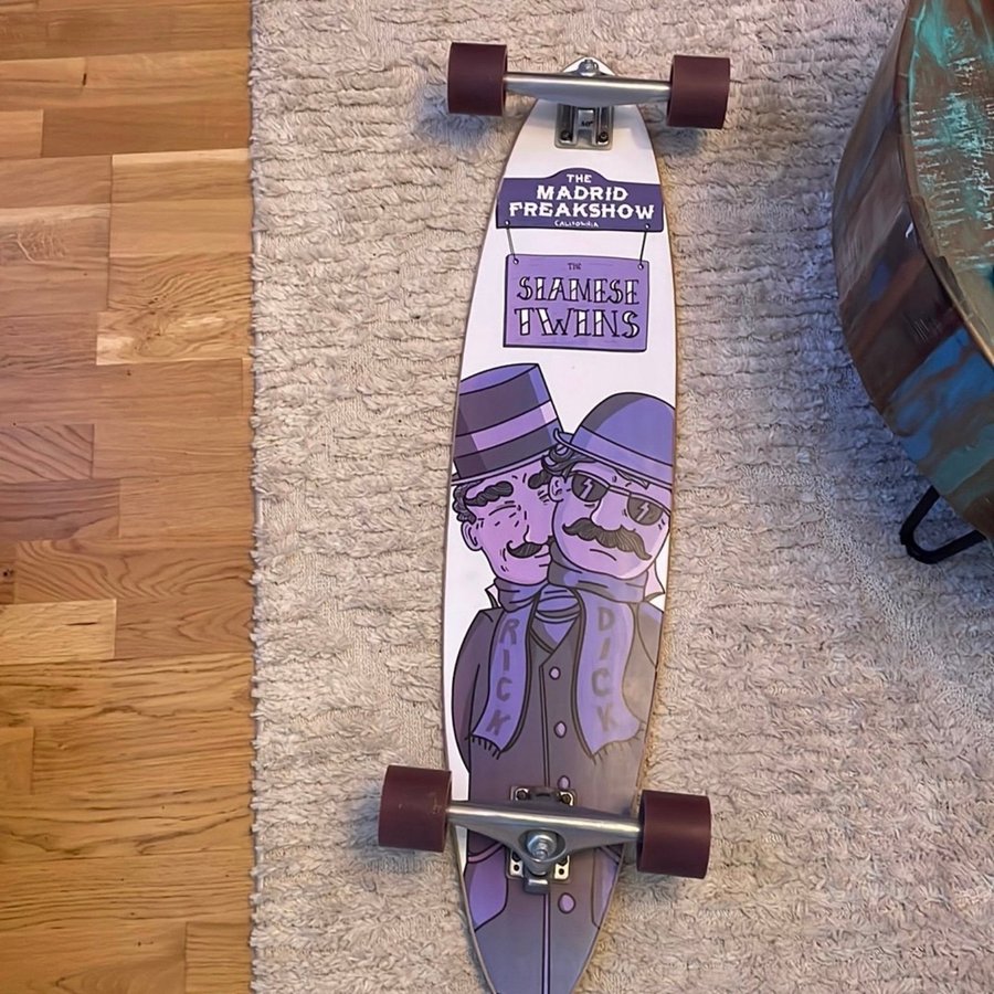 Madrid Longboard skateboard - The Siamese Twins