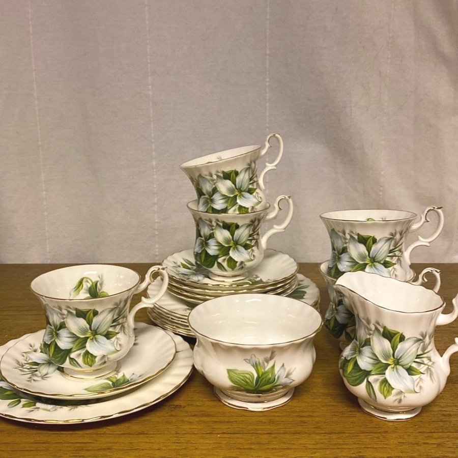 Royal Albert Tea Set Trillium kaffeservis