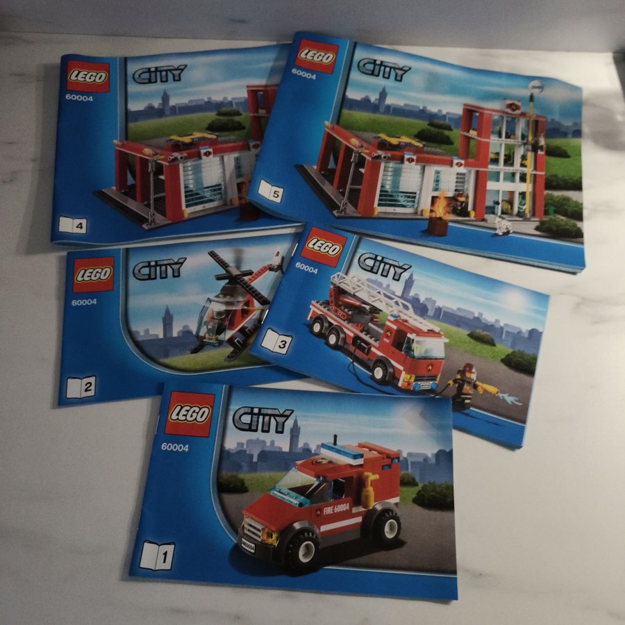 Lego City 60004 Brandstation