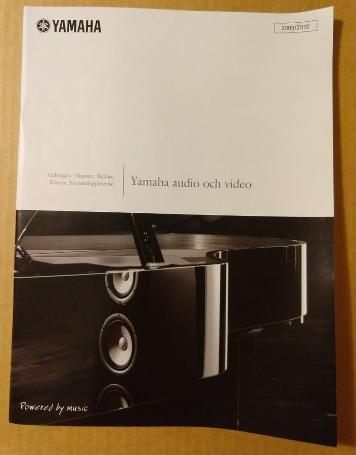 Yamaha 2009/2010 katalog