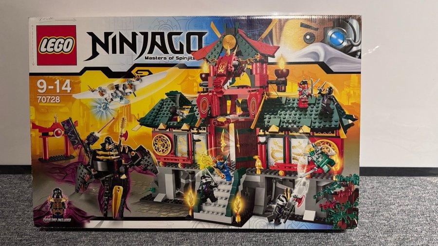 Uåbnet - 70728 LEGO Rebooted Battle for Ninjago City