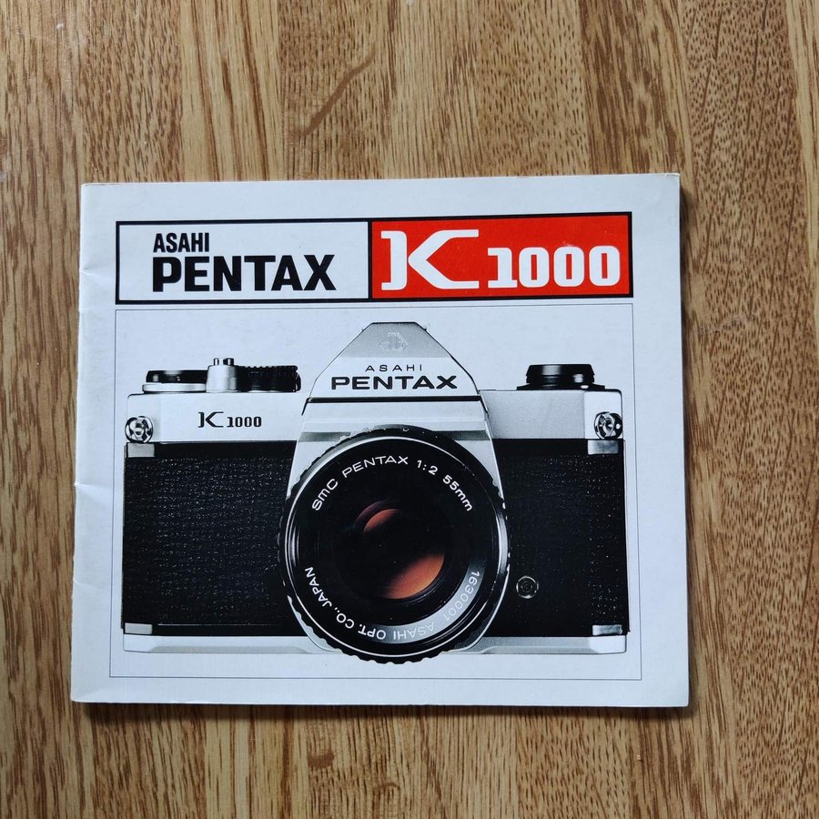 Asahi Pentax K1000 Bruksanvisning