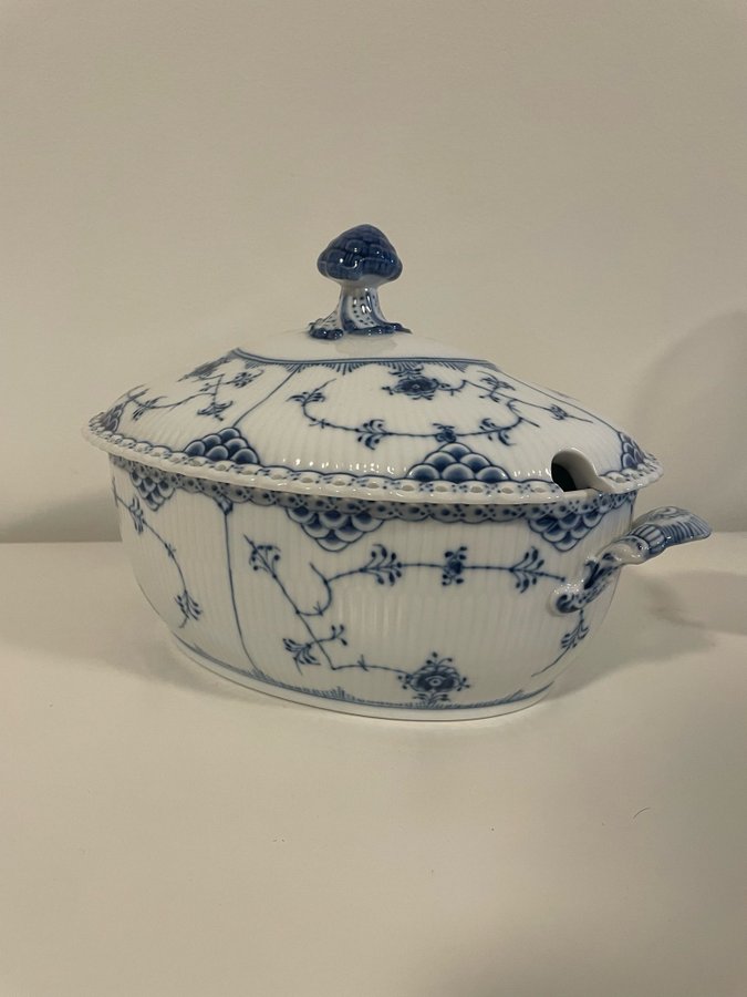 Royal Copenhagen - Blue Flute - soppterrin