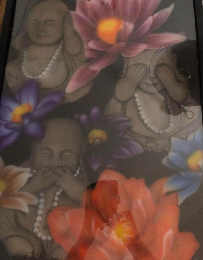 airbrush tavla Hss Buddha