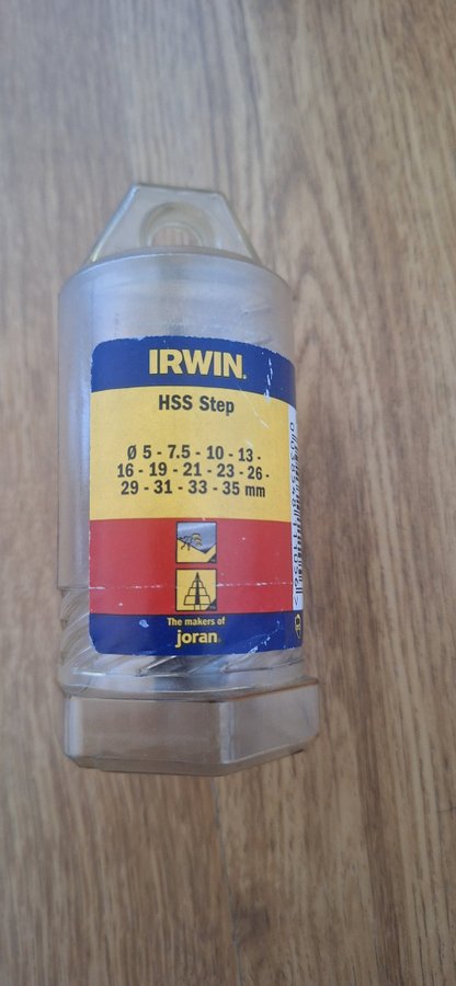 IRWIN HSS Step Borr