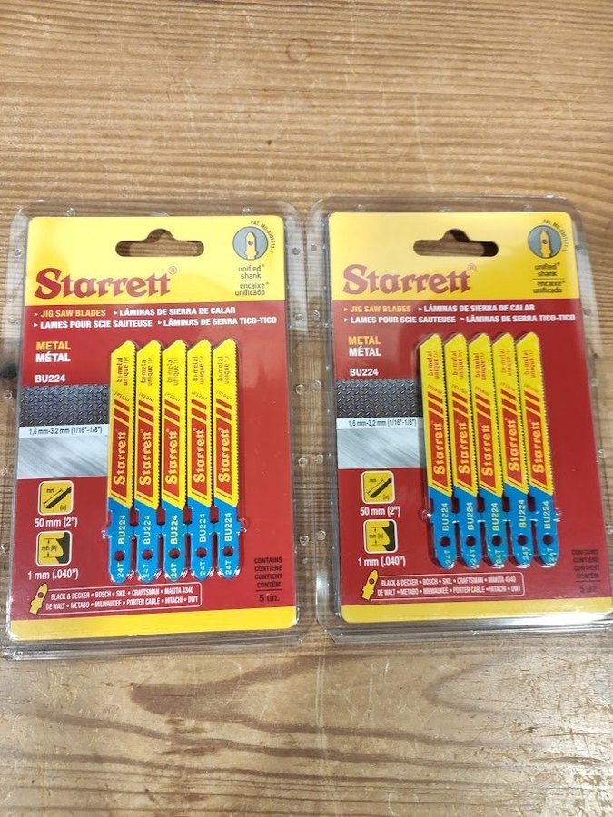 Sticksågblad HSS Dubbelmetall 10-pack STARRETT