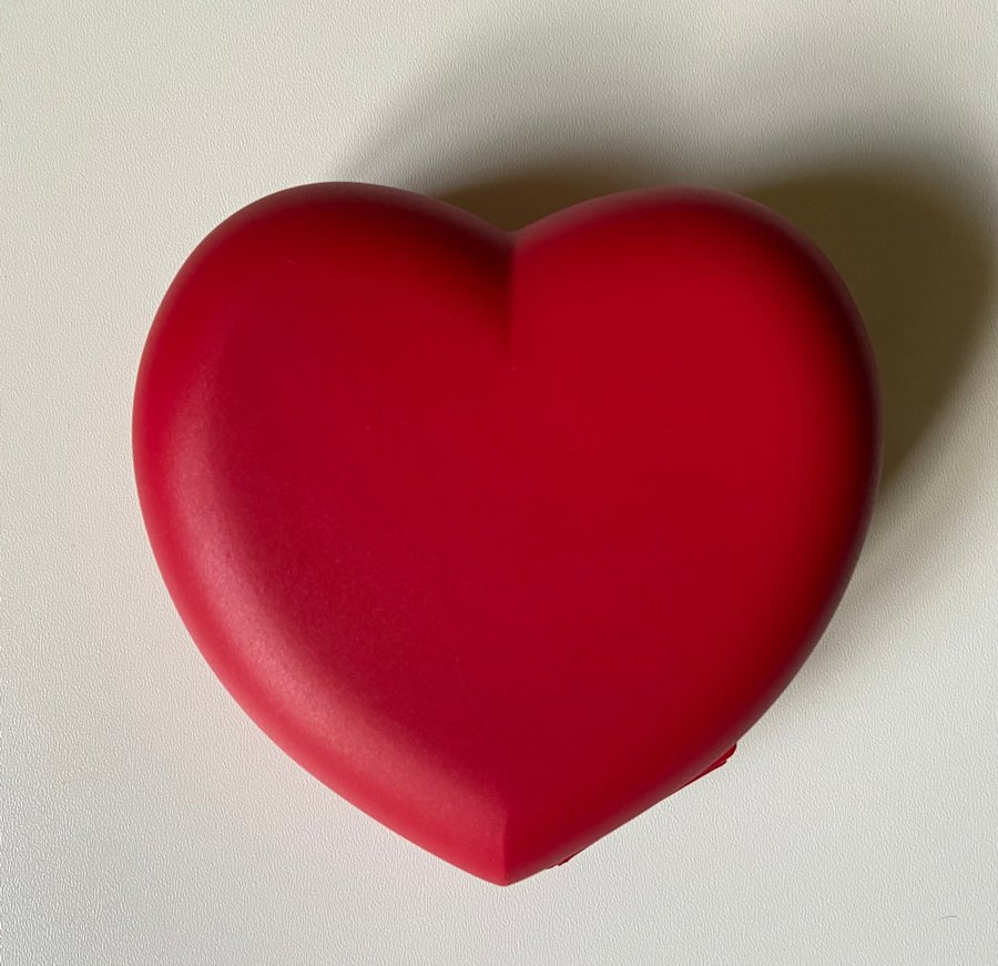 Tupperware Heart Shaped Container