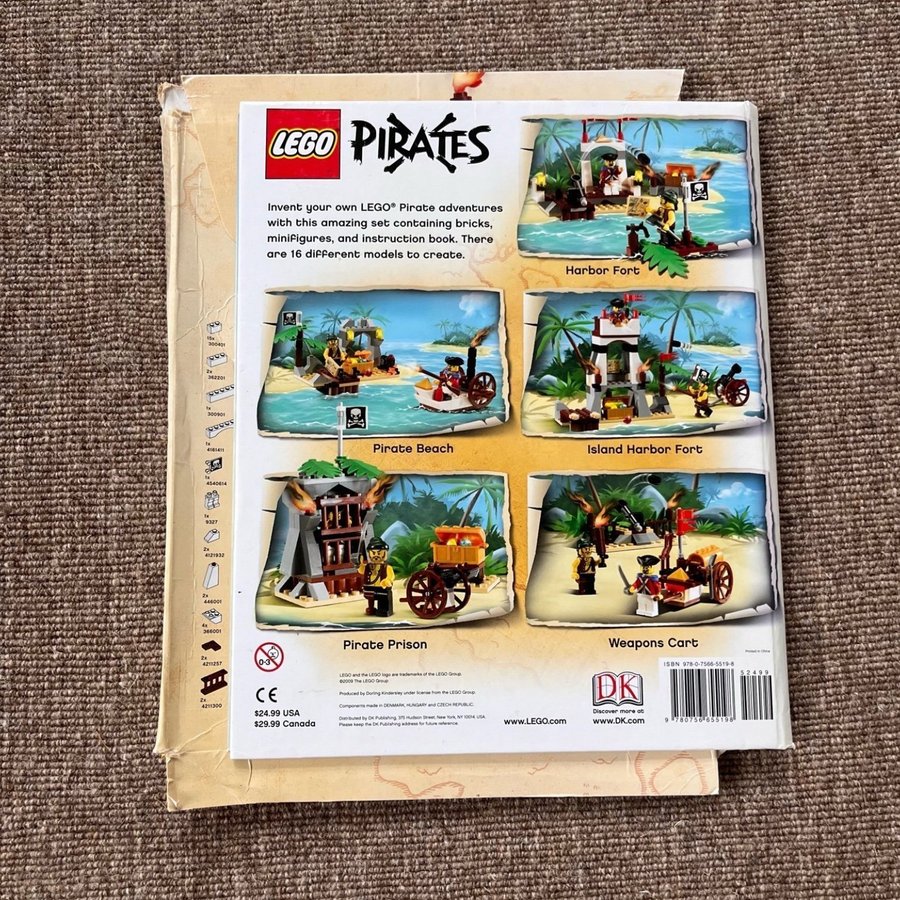 LEGO Pirates Brickmaster Bok