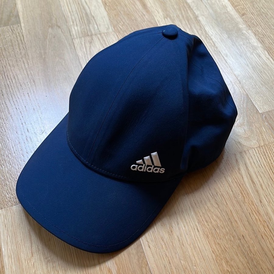 Adidas blue caps