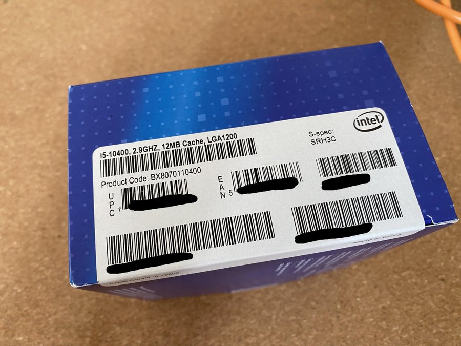 Intel Core i5-10400