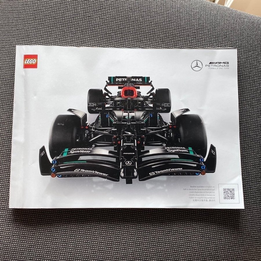 Instruktionsbok, LEGO Technic 42171 Mercedes-AMG F1 W14 E Performance