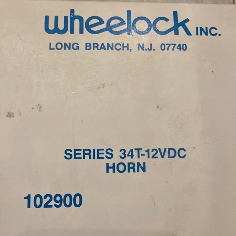 Wheelock 34T-12 Horn