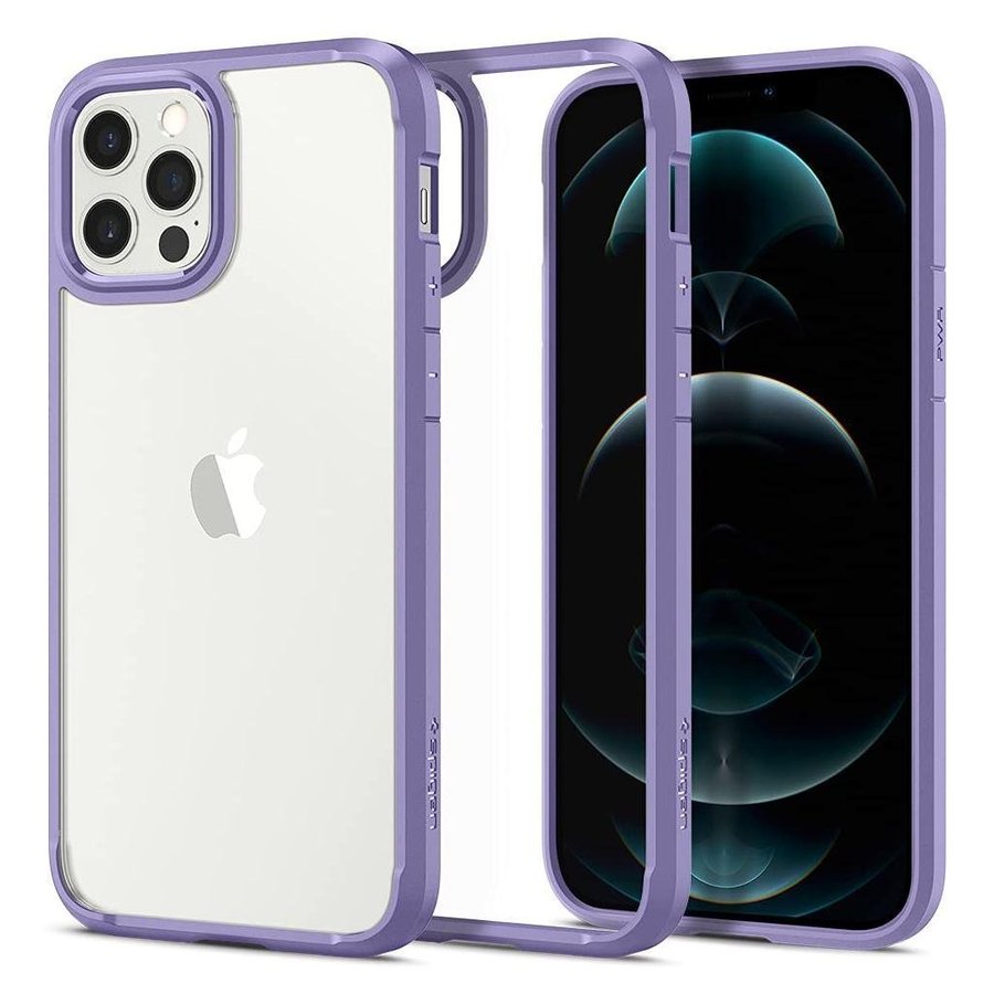 Spigen Ultra Hybrid ACS03109 iPhone 12 / 12 Pro Case – Iris Purple