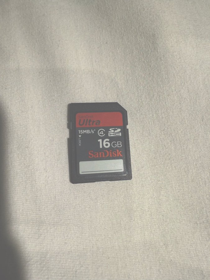 Sandisk Ultra 16GB SD-kort