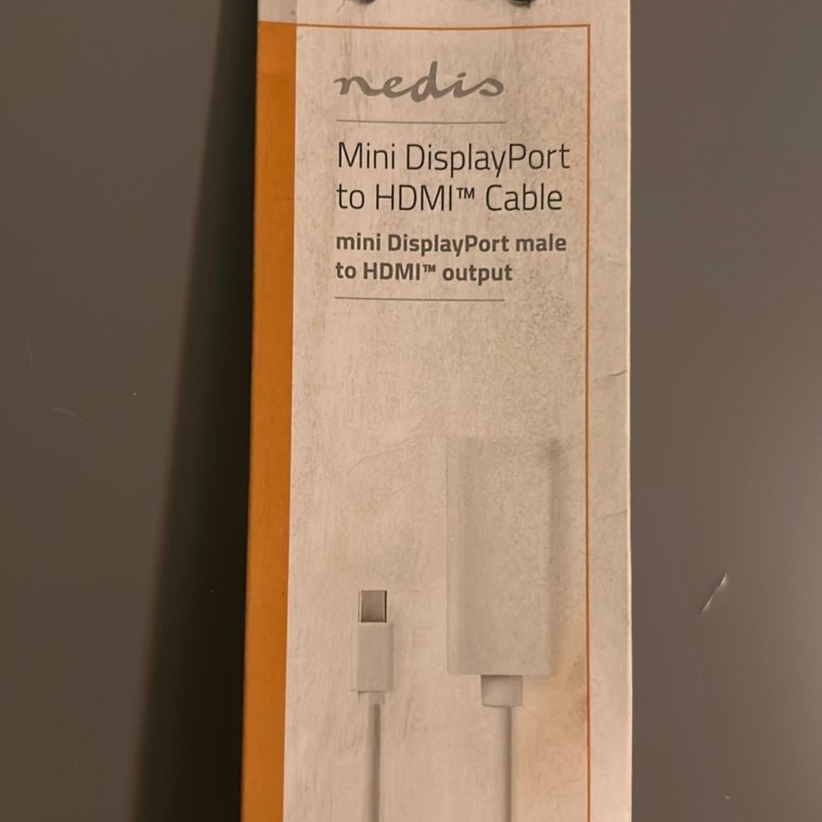 Mini DisplayPort till HDMI-kabel 0,2m