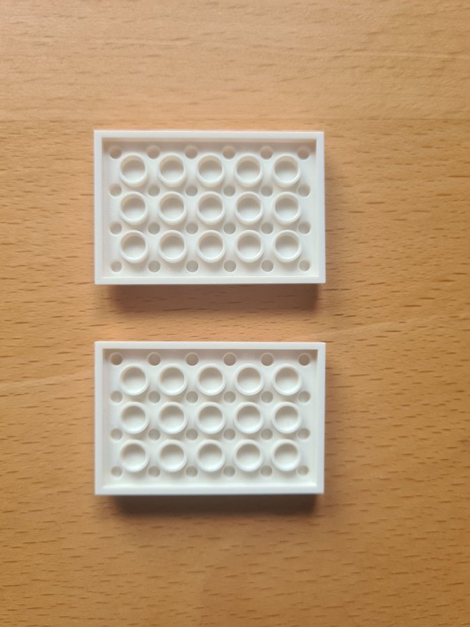 LEGO Plate / Platta | 4x6 | 3032 / 303201 | Vit / White