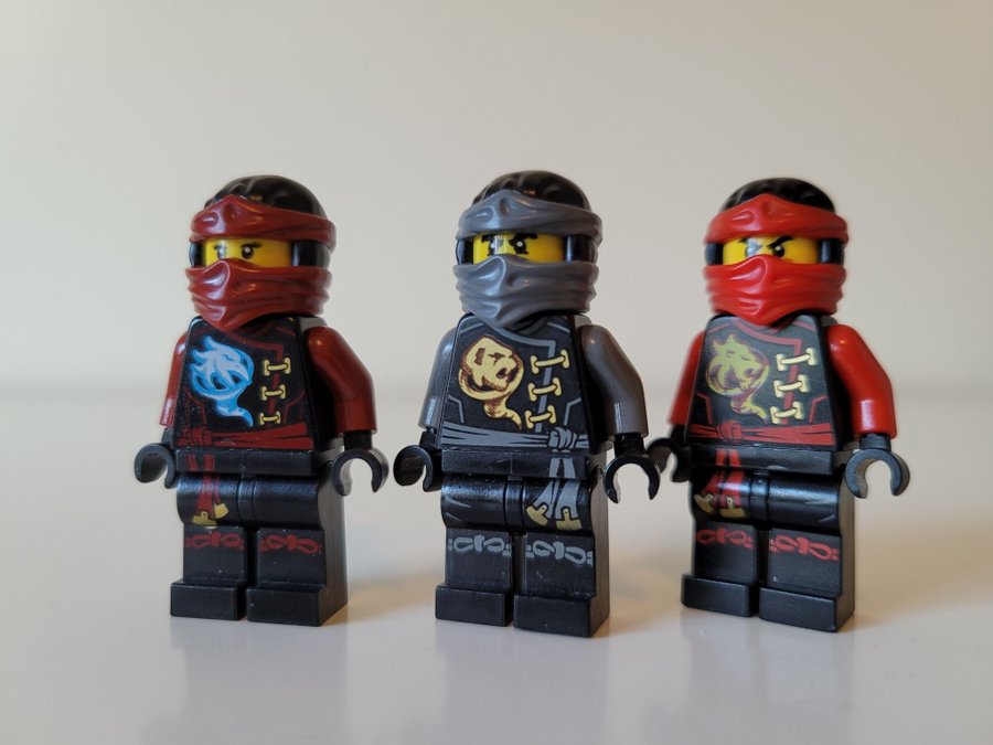 Lego - Ninjago - Nya+Cole+Kai Skybound - Minifigur