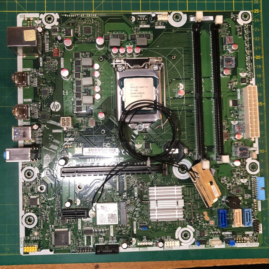 HP IPM17-DD2 Motherboard med Intel Core i5-7400 Processor 8GB Ram Wi-Fi