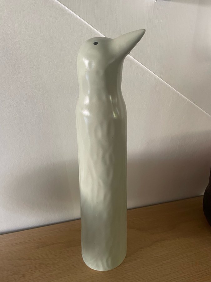 Fågelsculptur i keramik av Katarina Brieditis retro vintage IKEA