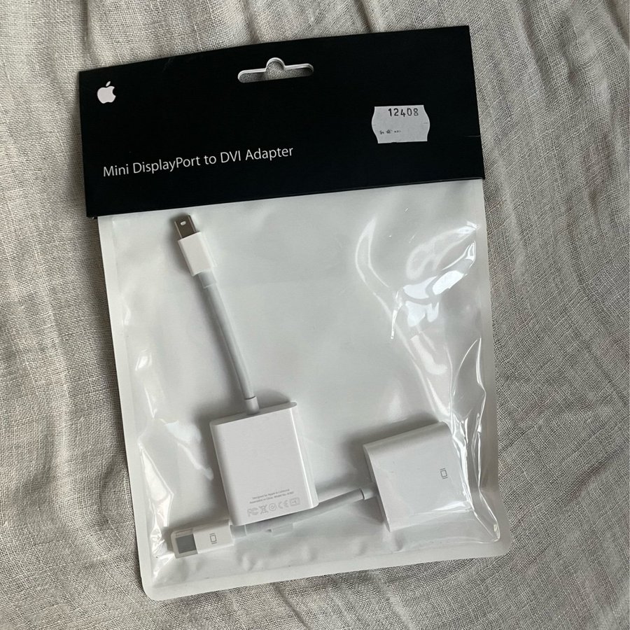 Nyskick: Mini DisplayPort till DVI-adapter för Apple, Mac