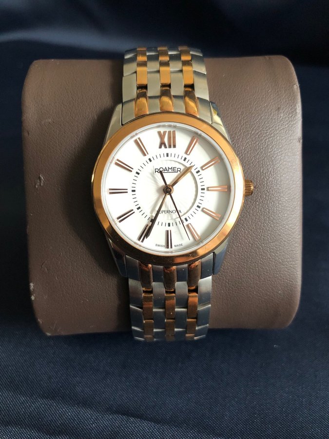 ROAMER SUPERNOVA DAMARMBANDSUR Stål, quartz, bredd utan krona 31 mm.