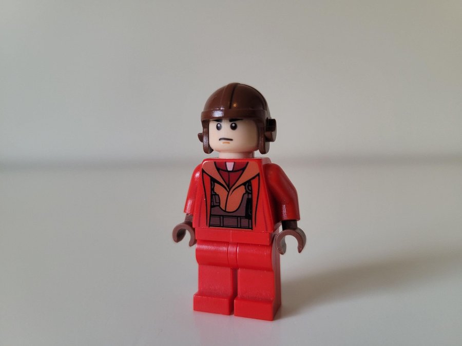 Lego - Star Wars - Naboo Fighter Pilot - Red Jumpsuit - sw0340 - Minifigur