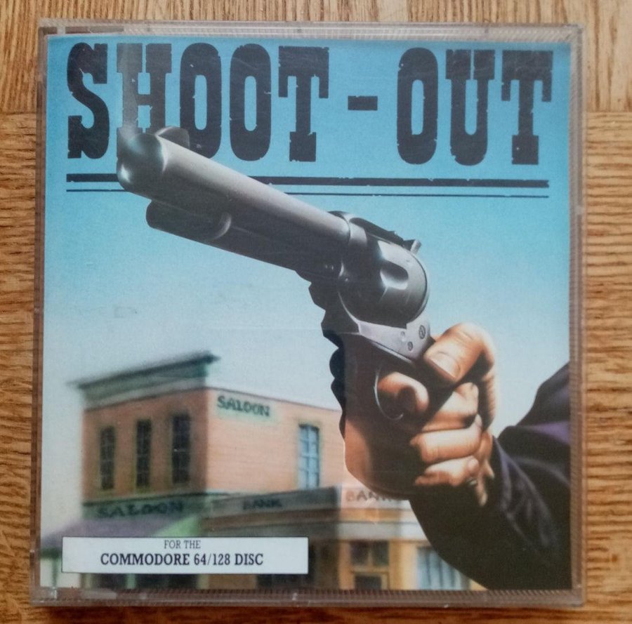 Shoot-Out (Martech Games Ltd) - Disk ->TESTAD<- Commodore 64 / C64 Spel