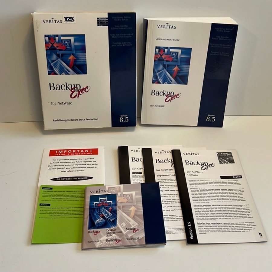 Retro Veritas Backup Exec för NetWare version 8.5