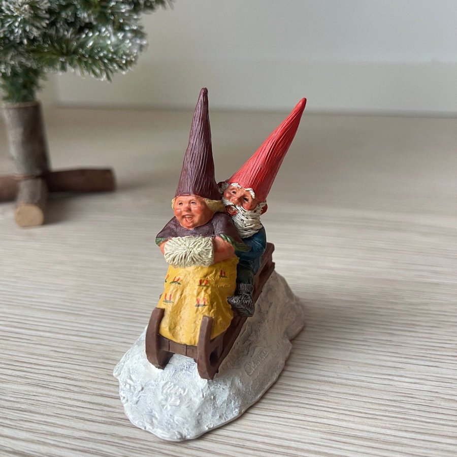 Små tomtar - Gnomes - Klaus Wickl 1994 - Catarina and Charles Lic. Enesco retro