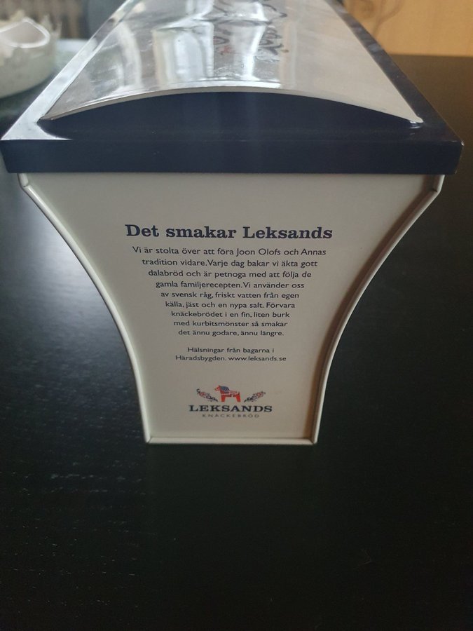 Leksands knäckebrödbox